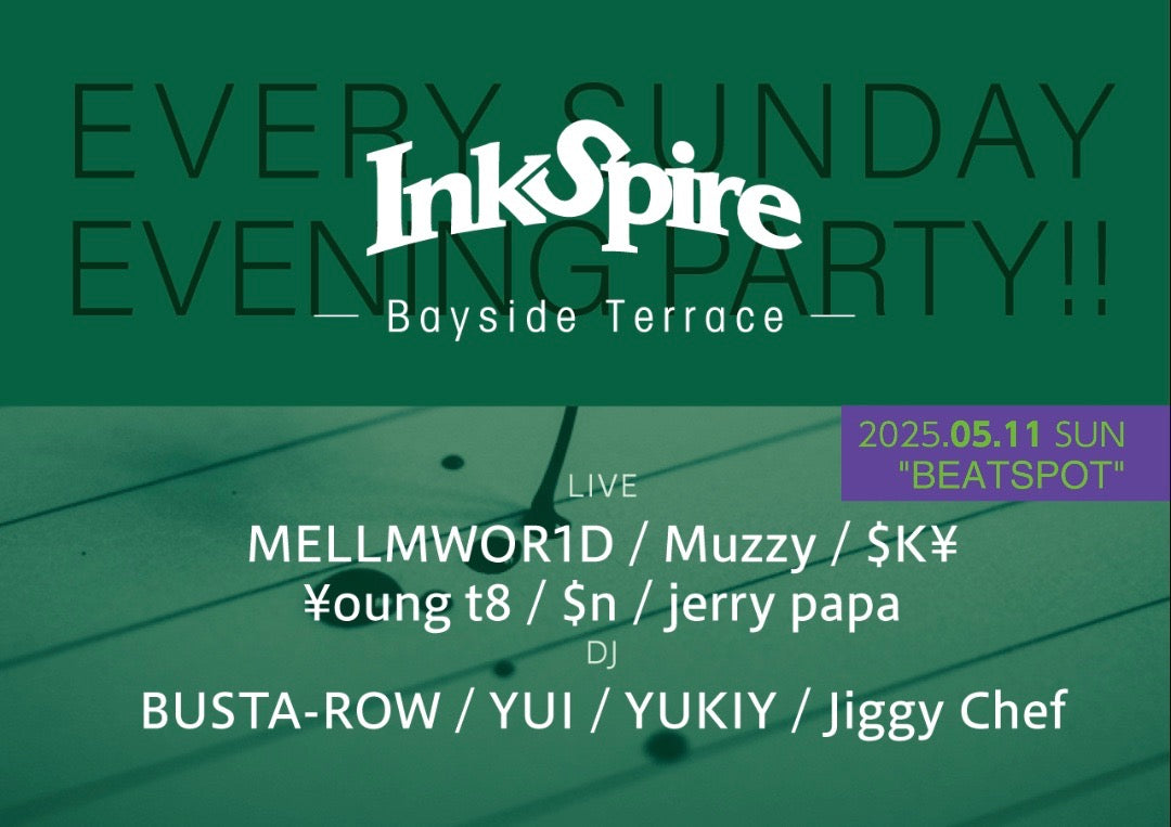 2024.5.11 (SUN) "BANK30 Bayside Terrace" にて『BEAT SPOT』を開催！！